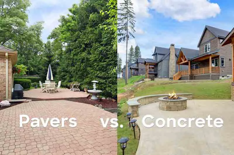 Pavers Vs Concrete